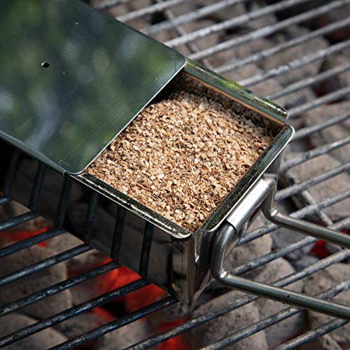 Oak, Cherry, Hickory & Alder Wood Smoking Chips (4 Pints) Wood Smoker