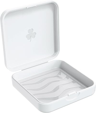 ARGOMAX Retainer Case Aligner Case White Orthodontic Box 7.8 cm