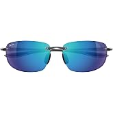 Maui Jim Polarized Men's and Women's Hookipa Rectangular Sunglasses