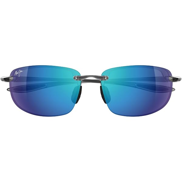 Maui Jim Men's Sandy Beach H408-10 Tortoiseshell Semi-Rimless