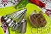 Measuring Spoons – Mini Metal from Small to Large Stainless Steel Heavy Measuring Spoons Set of 6 – Graduated Precision Measuring Spoons Stainless Steel – Rectangular Measuring Spoon Set