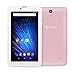 YUNTAB 3G Tablet PC Unlocked Smartphone, 7inch Android 6.0 MTK8321 Quad Core(1024×600), 1GB+8GB MID 2800Mha with WiFi, GPS and Dual Camera, Alloy Metal Back (Rose Gold)