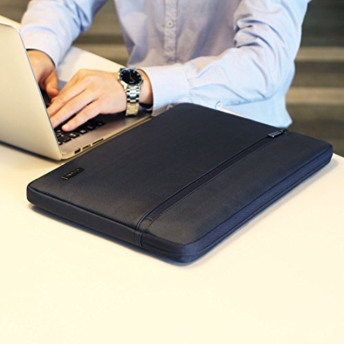 KIZUNA Laptop Sleeve Case 15.6 Inch Shockproof Bag for 15.6" Computer/15.6" Lenovo Flex 5/Lenovo Yoga 730 720/Ideapad 530S/ThinkPad P1 P52s E580/Hp Envy 15/Asus ROG Zephyrus S/Dell Latitude 5590,Blue