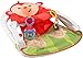 Fisher-Price Sit-Me-Up Floor Seat - Monkey, Portable Infant Chair with Toys