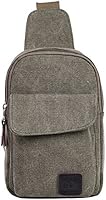 Rachel Charm Leisure Men's Crossbody Bags Canvas One Shoulder Backpack Oblique Chest Pack Fashion Shoulder Bag