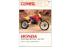 Clymer Service Manual For 81-87 HONDA CR250