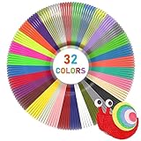 FIROS PLA 3D Pen Filament Refills Pack, 32 Colors