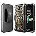 NageBee Belt Clip Holster Case Compatible with LG K4, LG Spree/LG Optimus Zone 3 / LG Rebel LTE [Heavy Duty] Armor Shock Proof Dual Layer [Swivel Belt Clip] [Kickstand] Combo Rugged - Camouflage