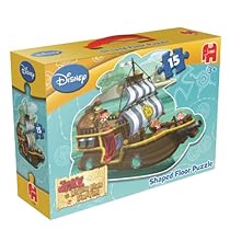 Jake And The Never Land Pirates Shaped Floor Jigsaw Puzzle (15 Pieces)