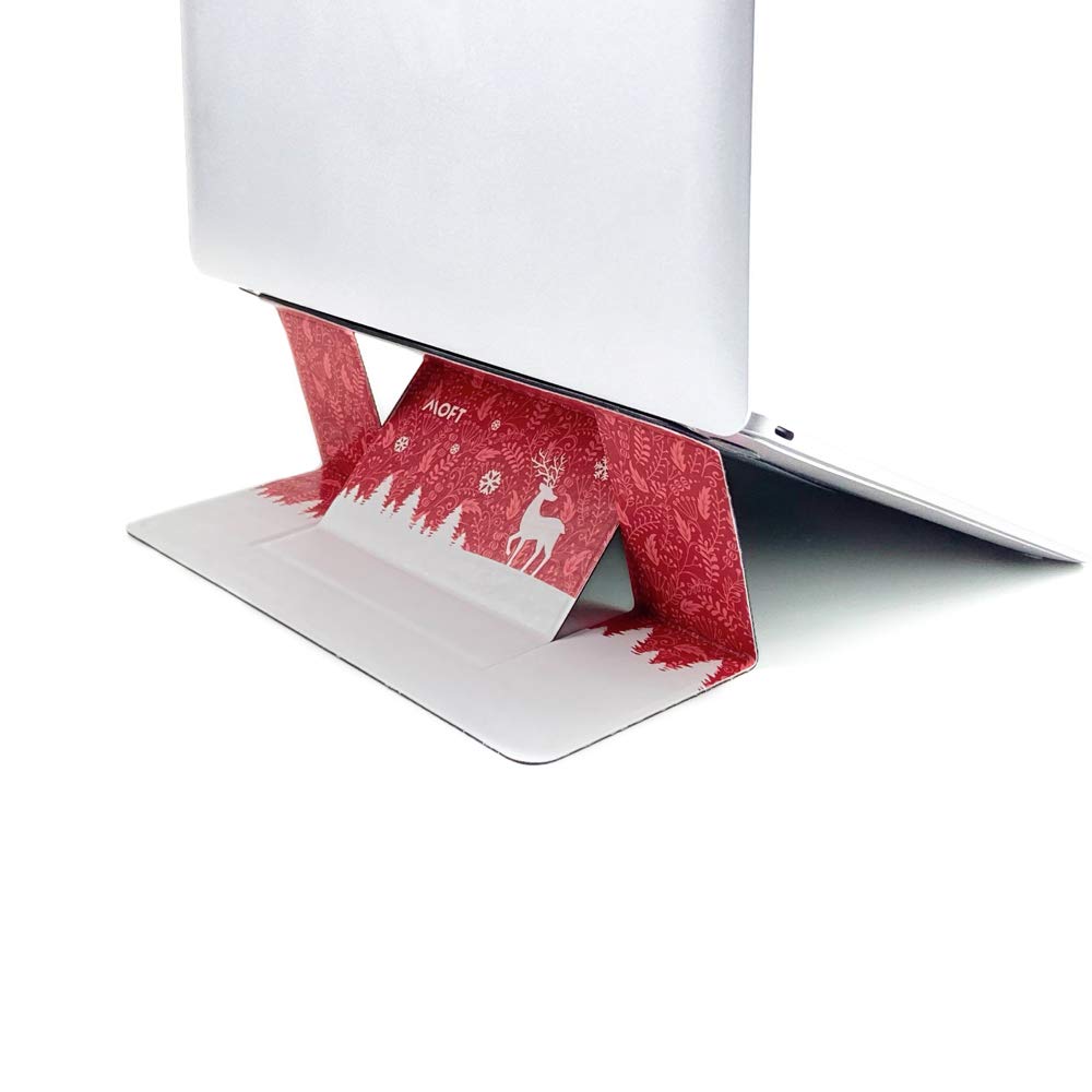 MOFT Invisible Slim Laptop Stand, Adhesive and Reusable, Adjustable Perfect Viewing Angles, Compatible with Laptops Up to 15.6"