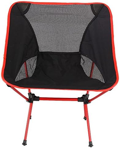 DHL China 9-14 days # Ultra-Light Weight Folding Chair Red , a Seat Anywhere, Outdoors or Indoors for Outdoor Camping Leisure Picnic Beach Chair Other Fishing Tools
