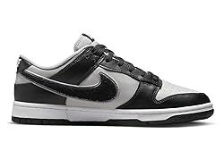 Nike Mens Dunk Low DQ7683 001 Chenille Swoosh Black