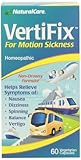 Naturalcare Vertifix for Motion Sickness, 60 Vegetarian Capsules