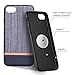 iPhone 8 Case, iPhone 7 Case, RANVOO [Canvas Series]Ultra Slim Thin Protective Hard Leather Cover Case for iPhone 8/7, Grey