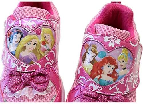 Amazon コマリヨー ディズニー Disney ディズニープリンセス 靴 アリエル ラプンツェル ベル 女の子 マジック ディズニー プリンセススニーカー キッズスニーカー 子供靴 Disney Princess Kids 7452 コマリヨー スクール 上履き