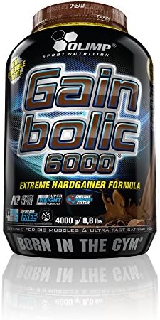 Olimp Sport Nutrition 4Kg Chocolate Gain Bolic 6000 Powder by Olimp Sports Nutrition