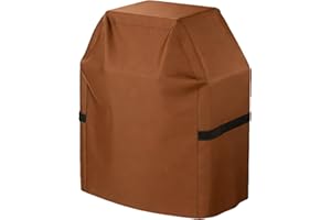 Outdoor Grill Cover BBQ, 600D Heavy Duty Waterproof Anti-UV Rip-Proof Outdoor Barbecue Cover, Universal Fit for Most Grills (