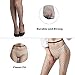 Women's Fishnet Stockings Tights - 4 Pairs Sexy Fishnets Pantyhose for Party,Height: 5'0