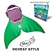 Tendol™ Mermaid Swimming Fin, (Green+Blue)