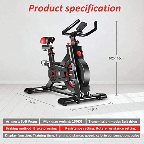 YOLEO Stationary Exercise Bike Indoor Cycling Bike Fitness Stationary