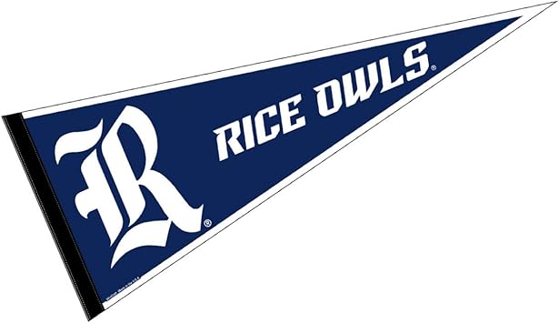Amazon Com College Flags Banners Co Rice University Pennant