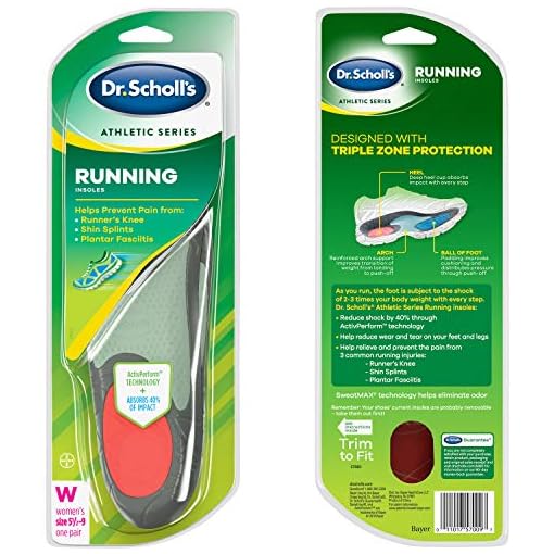 Dr. Scholl’s Running Insoles // Reduce Shock and Prevent Common Running Injuries: Runner's Knee, Plantar Fasciitis and… - Image 3
