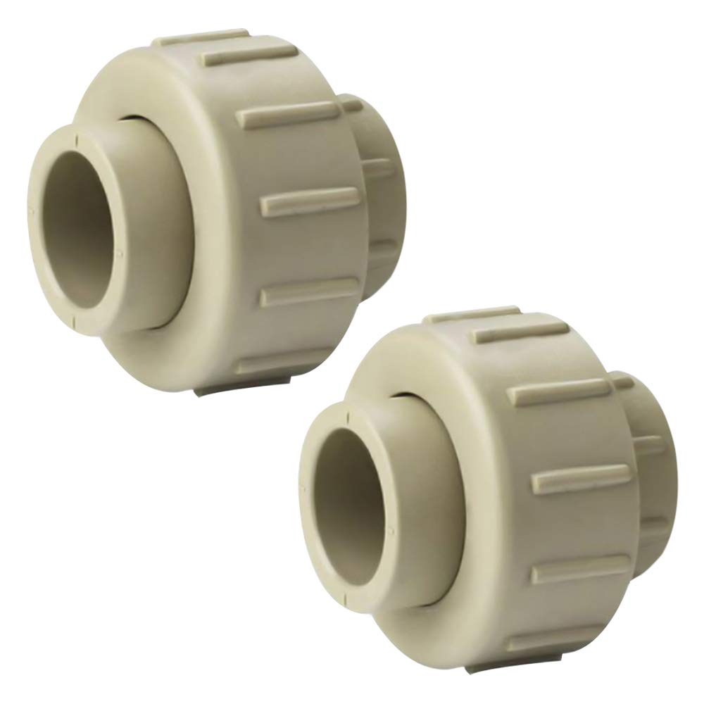YOFASEN Water Filter Fitting - Equal Straight Connector 1" 3/4" 1/2",2 pieces,25 mm(Inner diameter)