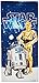 Star Wars Ep7 The Droids Beach, Bath, Pool Cotton Towel