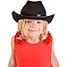 Cowboy Hat - Black Cowboy Hat for Kids - Western Cowboy Hat - Rodeo Costume Hat by Funny Party Hats