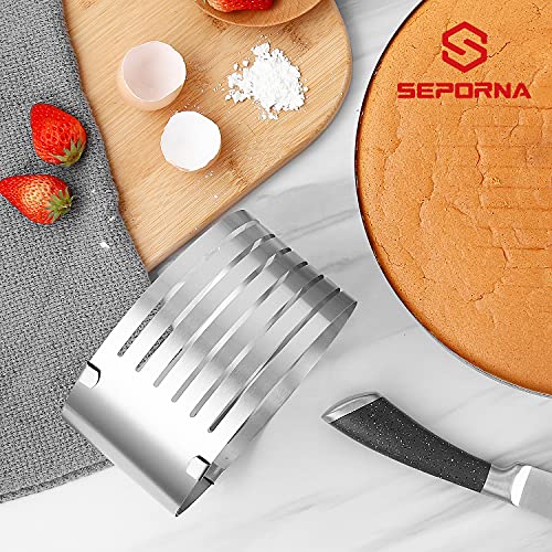 Cake Leveler Slicer, 68 Inch Adjustable Round Cake cutter Rings, 7