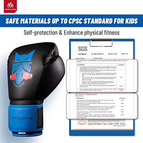 Liberlupus Kids Boxing Gloves, Boxing Gloves for Kids 315, Youth