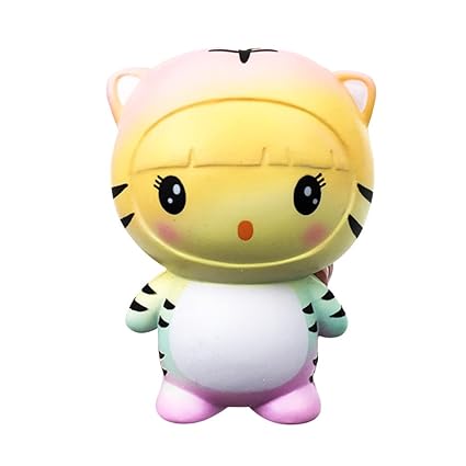  Vibola Sensory Toy Colourful Tiger Slow Rising