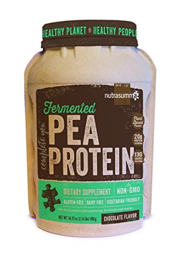 Nutrasumma-Pea Protein Fermented Chocolate 34.57 oz( 2.16 lbs) by Nutra Summa