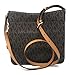 Michael Kors Jet Set Travel PVC Large Messenger - Brown/Acorn