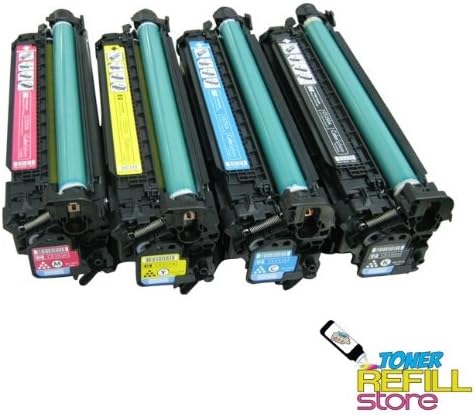 Toner Refill Store Compatible Toner Cartridge Replacement for HP CE340A ( Black , 4-Pack )