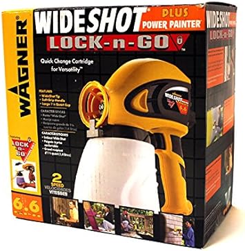 Wagner 6 6 Gph Lock N Go Wide Shot Plus Power Painter Paint Sprayers Amazon Canada