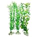 CNZ 3-piece Aquarium Plastic Artificial Plants, 9.8-inch Tall primary