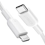 Anker USB C to Lightning Cable [6ft MFi Certified] Powerline II for iPhone 12 Pro Max/12/11 Pro/X/XS/XR/8 Plus/AirPods Pro, S