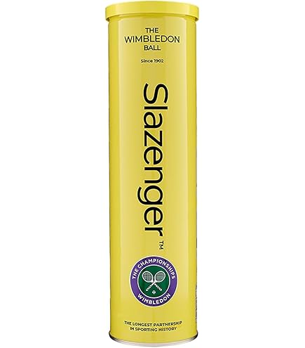 Amazon.com: Slazenger Wimbledon Official Tennis Balls - 4-Ball