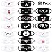 20 Pieces Anime Mouth Mask Cartoon Cotton Face Mask Cute Anti-Dust Anime Mask Kawaii Muffle Mask Unisex Emoticon Mouth Masks for Men Women Teens