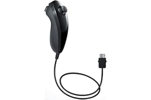 Nunchuk Controller - Black - Wii Standard Edition