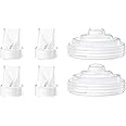 TOVVILD Duckbill Valves Silicone Diaphragm Compatible with Momcozy M5 Breast Pump, Breast Pump Replacement Parts Accessories for M5,6PCS