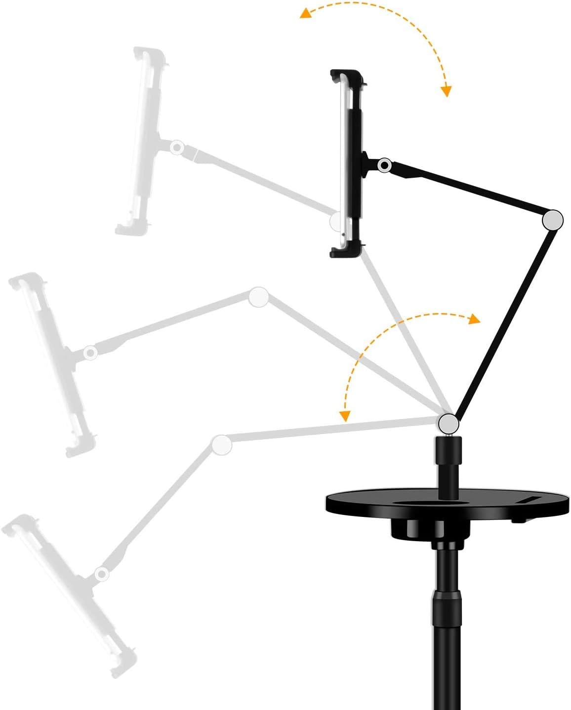 Thingy Club Tablet Floor Stand, Holder for iPad,Applicable to 3.5~6 inch Smart Phone and 7~10 inch Tablet Such as iPad - Image 5