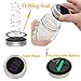 Hanging Solar Fariy Jar Lights,6 Pack Large Size Glass Mason Jar Solar Powered 30 LED String Fairy Firefly Lantern Lights for Outdoor Patio Garden Yard Fence Wedding Table Decoration Lights