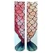 Huiyuzhi Womens Cosplay Mermaid Stockings 3D Printing Socks,Multi-color,One Size