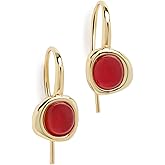 Luv Aj Women's Amber Honey Hook Earrings