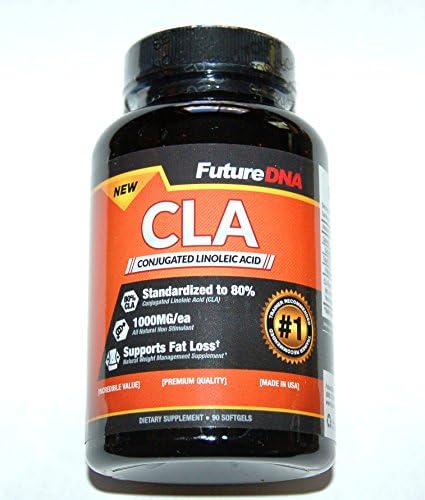 Future DNA CLA 1000 MG High Potency Healthy Weight Management Supplement, 90 Count