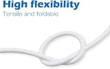 inodiref 10M 28AWG White Electrical Wire Round PVC Low Voltage DC Copper Cable view 3
