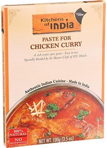Kitchens Of India - Chicken Curry Paste (Pack of 6) by Kitchen Of India