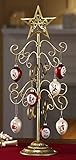 Collections Etc Joyous Holiday Tree Christmas Ornament Holder